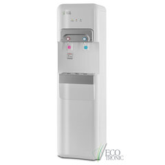 Пурифайер для воды ECOTRONIC V10-U4L напольный, НАГРЕВ/<wbr/>ОХЛАЖДЕНИЕ КОМПРЕССОРНОЕ, 2 крана, белый 7258