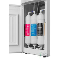 Пурифайер для воды ECOTRONIC C21-U4LE, напольный, НАГРЕВ/<wbr/>ОХЛАЖДЕНИЕ ЭЛЕКТРОННОЕ, 2 крана, белый, 7168