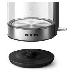 Чайник PHILIPS HD9339/<wbr/>80, 1,7 л, 2200 Вт, закрытый нагревательный элемент, стекло, серебристый