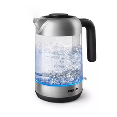Чайник PHILIPS HD9339/<wbr/>80, 1,7 л, 2200 Вт, закрытый нагревательный элемент, стекло, серебристый