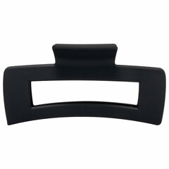 Краб для волос 10,5 см, soft-touch, чёрный, MONTE VITA (МОНТЕ ВИТА), 456999