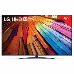 Телевизор LG 50UT81006LA, 50" (127 см), 3840 x 2160, 4K, 16:9, webOS, Wi-Fi, черный