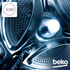 Стиральная машина BEKO WRS5512BWW, 1000 об./<wbr/>мин, 5 кг, фронтальная загрузка, 15 программ, белая