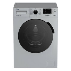 Стиральная машина BEKO RSPE78612S, 1200 об/<wbr/>мин, 7 кг, фронтальная загрузка, 15 программ, пар, серебристая