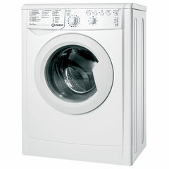 Стиральная машина INDESIT IWSB 5105, 1000 об/<wbr/>мин, 5 кг, фронтальная загрузка, 16 программ, белая