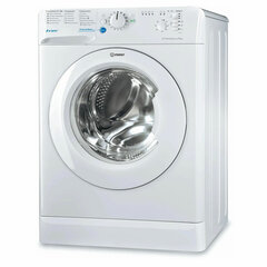 Стиральная машина INDESIT BWSB 51051, 1000 об/<wbr/>мин, 5 кг, фронтальная загрузка, 17 программ, белая