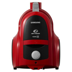 Пылесос SAMSUNG VCC4520S3R/<wbr/>XEV с контейнером &laquo;циклон&raquo;, 1600 Вт, мощность всасывания 350 Вт, красный