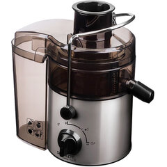 Соковыжималка SCARLETT SC-JE50S18, 800 Вт, стакан 0,6 л, емкость для жмыха 1 л, пластик, сталь/<wbr/>черный