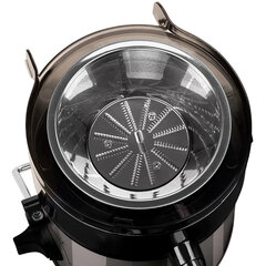 Соковыжималка SCARLETT SC-JE50S18, 800 Вт, стакан 0,6 л, емкость для жмыха 1 л, пластик, сталь/<wbr/>черный
