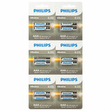 Батарейки алкалиновые КОМПЛЕКТ 2 шт. (отрывной блок) PHILIPS Entry, ААА (LR03,15 А) блистер