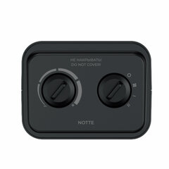 Тепловентилятор ROYAL CLIMA RFH-N1500DC-BL, 1500 Вт, 3 режима работы, черный