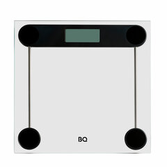 Весы напольные BQ (БИ-КЬЮ) BS1012, электронные, вес до 180 кг, квадрат, стекло