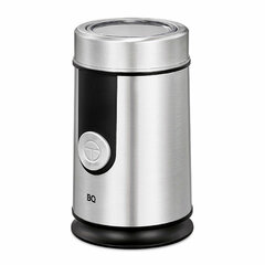 Кофемолка BQ (БИ-КЬЮ) CG1000, мощность 300 Вт, вместимость 50 г, стальная