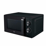 Микроволновая печь BQ (БИ-КЬЮ) MWO 20004SM/W, объем 20 л, мощность 700 Вт, механическое управление, черная