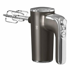 Миксер BQ (БИ-КЬЮ) MX420, 500 Вт, 5 скоростей, 2 венчика, 2 крюка для теста, серый