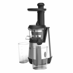 Соковыжималка BQ (БИ-КЬЮ) J2003, 200 Вт, стакан 0,6 л, емкость жмыха 0,6 л, металл, серый