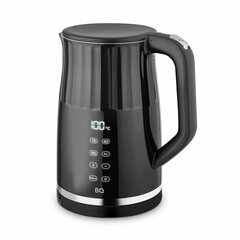 Чайник электрический с двойными стенками BQ (БИ-КЬЮ) KT1801SW, 1,7 л, 2200 Вт, ТЕРМОРЕГУЛЯТОР, черный
