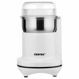 Кофемолка CENTEK CT-1365, мощность 250 Вт, вместимость 70 г, пластик, белая