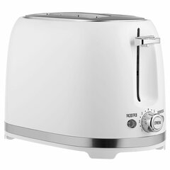Тостер CENTEK CT-1432, 850 Вт, 2 тоста, 7 режимов, пластик, белый
