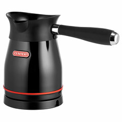 Турка электрическая CENTEK CT-1098, 0,5 л, 480 Вт, механическое управление, стальная, черная