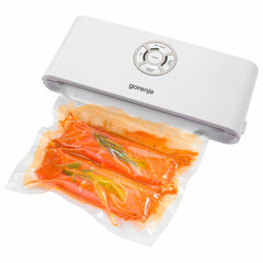 Вакууматор/<wbr/>вакуумный упаковщик GORENJE VS120W, 120 Вт, 2 режима, ширина пакета до 30 см, белый