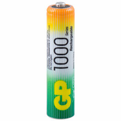 Батарейки аккумуляторные Ni-Mh мизинчиковые 6 шт. (ПРОМО 4+2) ААА (HR03) 930 mAh, GP, 100AAAHC4/<wbr/>2-2CR6