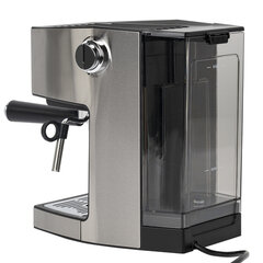 Кофеварка рожковая с дисплеем SONNEN CM-2066, ручной капучинатор, сенсор, 1 л, 950 Вт, 19 бар, 457882