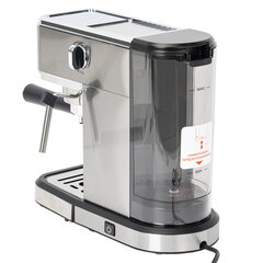 Кофеварка рожковая SONNEN CM-2033, ручной капучинатор, сенсор, 1 л, 1350 Вт, 19 бар, 457883