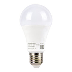 Лампа светодиодная SONNEN EXTRA, 15 (130) Вт, Е27, груша, нейтральный белый, 30000 ч, LED A60-15W-4000-Е27, 457897