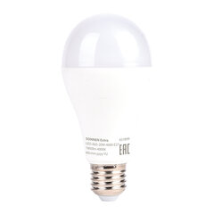 Лампа светодиодная SONNEN EXTRA, 20 (150) Вт, Е27, груша, нейтральный белый, 30000 ч, LED A65-20W-4000-Е27, 457899