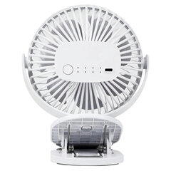 Вентилятор настольный CENTEK CT-5045, 4 режима, d=15 см, 5 Вт, белый