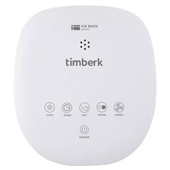 Охладитель воздуха колонный TIMBERK T-SAC02RC, 4 в 1, 3 режима, 50 Вт, бак 3 л, пульт ДУ, дисплей, белый