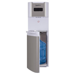 Кулер для воды AQUA WORK QRB-72LDS, напольный, НАГРЕВ/<wbr/>ОХЛАЖДЕНИЕ ЭЛЕКТРОННОЕ, таймер, бутыль снизу, белый, 33352