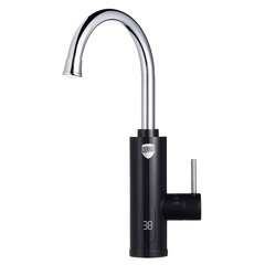 Водонагреватель проточный электрический ROYAL THERMO QuickTap, 3,3 кВт, 1,48 л/<wbr/>м, кран, черный