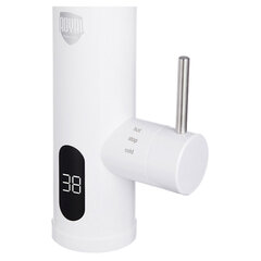 Водонагреватель проточный электрический ROYAL THERMO QuickTap, 3,3 кВт, 1,48 л/<wbr/>м, кран, белый