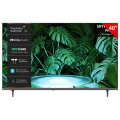Телевизор SKYWORTH 40E55G, 40" (102 см), 1920&times;1080, LED, FULL HD, 16:9, Google TV, Wi-Fi, 60 Гц, черный