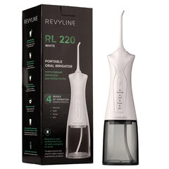 Ирригатор для полости рта REVYLINE RL 220, емкость резервуара 0,3 л, 2 насадки, белый