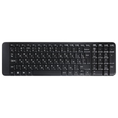 Набор беспроводной LOGITECH Wireless Desktop MK220, клавиатура, мышь 2 кнопки + 1 колесо-кнопка, черный, 920-003236