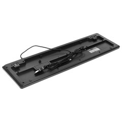 Клавиатура проводная SVEN Standard 301, USB, 104 клавиши, чёрная, SV-03100301UB