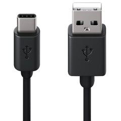 Кабель USB 2.0 AM – TypeC, 1 м, RED LINE, для подключения портативных устройств и периферии, черный