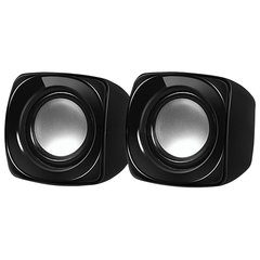 Колонки компьютерные SVEN 120, 2.0, 2&times;2,5 Вт, пластик, черные, SV-013493