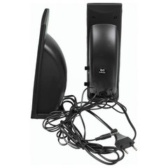 Колонки компьютерные SVEN 230, 2.0, 2&times;2 Вт, пластик, черные, SV-0110230BK
