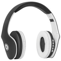 Наушники с микрофоном (гарнитура) DEFENDER FREEMOTION B525, Bluetooth, беспроводные, черные с белым