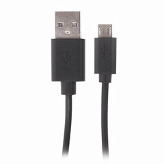 Кабель USB 2.0 – micro USB, 1 м, SONNEN, медь, для передачи данных и зарядки, черный, 513115