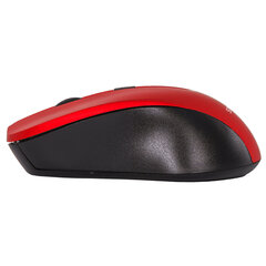 Мышь беспроводная с бесшумным кликом SONNEN V18, USB, 800/<wbr/>1200/<wbr/>1600 dpi, 4 кнопки, красная, 513516