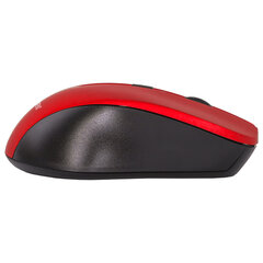Мышь беспроводная с бесшумным кликом SONNEN V18, USB, 800/<wbr/>1200/<wbr/>1600 dpi, 4 кнопки, красная, 513516