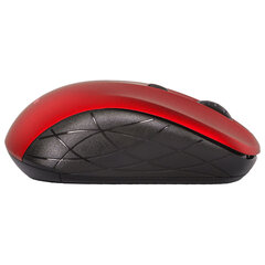 Мышь беспроводная SONNEN V-111, USB, 800/<wbr/>1200/<wbr/>1600 dpi, 4 кнопки, оптическая, красная, 513520