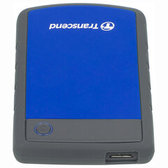 Внешний жесткий диск TRANSCEND StoreJet 2TB, 2.5", USB 3.0, синий, TS2TSJ25H3B