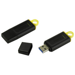 Флеш-диск 128 GB KINGSTON DataTraveler Exodia, разъем USB 3.2, черный/<wbr/>желтый, DTX/<wbr/>128GB