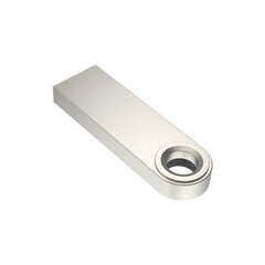 Флеш-диск 16 GB NETAC U278, USB 2.0, металлический корпус, серебристый/<wbr/>черный, NT03U278N-016G-20PN